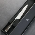 龍泉刃物 煌黑龍MT 蔬果刀 135mm SG2 99層鎳染大馬士革