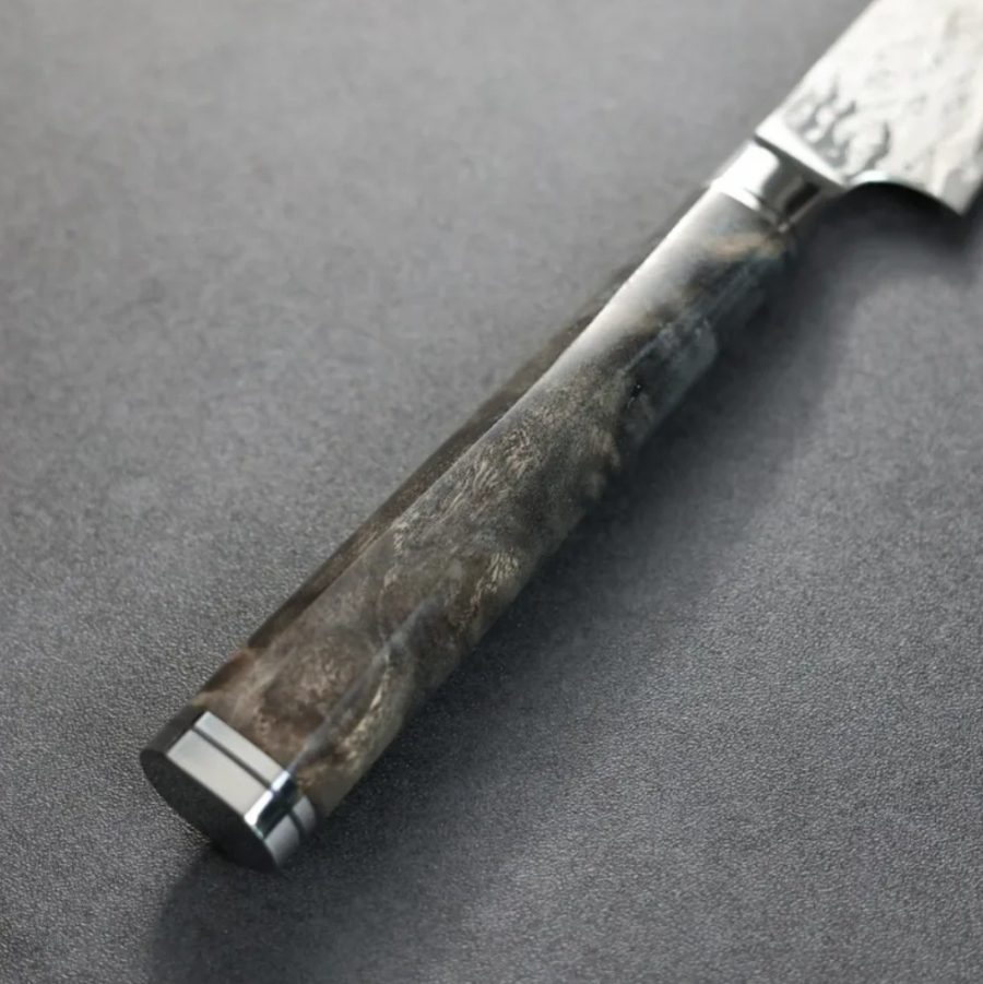 龍泉刃物 煌黑龍MT 蔬果刀 135mm SG2 99層鎳染大馬士革