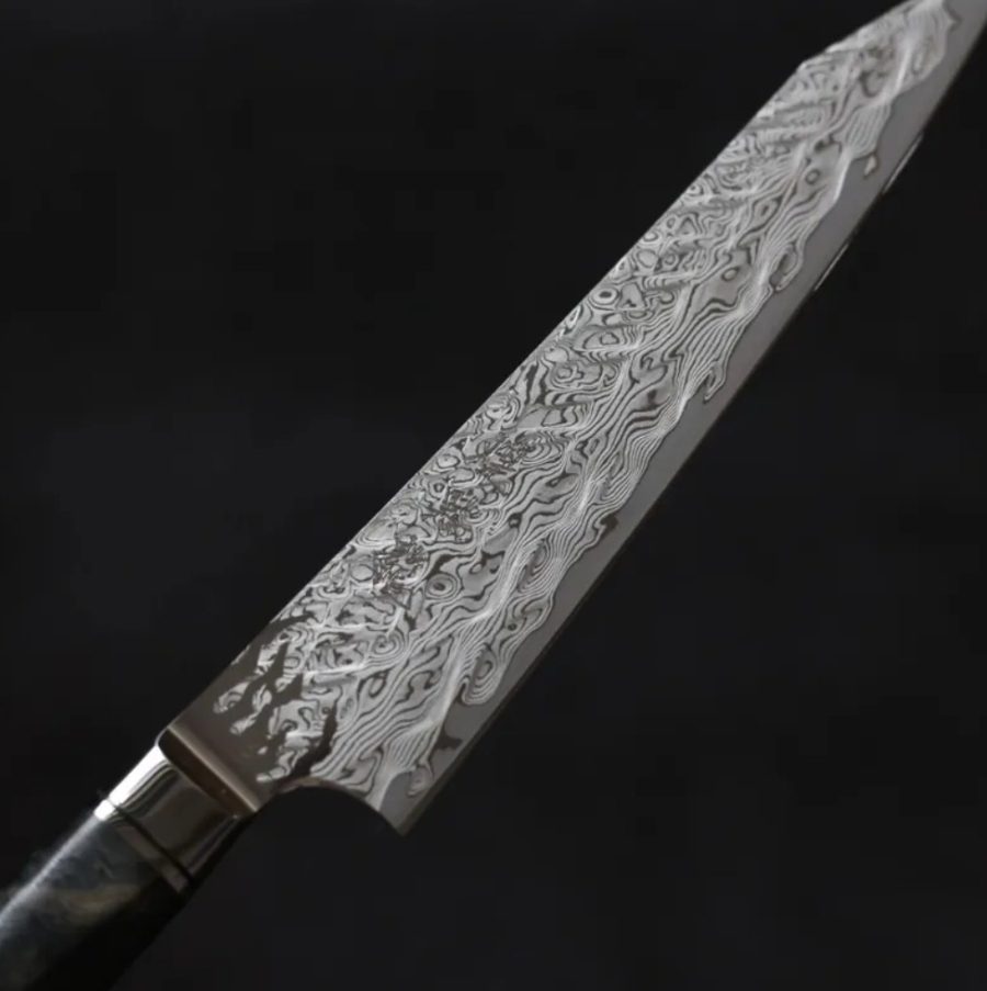 龍泉刃物 煌黑龍MT 蔬果刀 135mm SG2 99層鎳染大馬士革