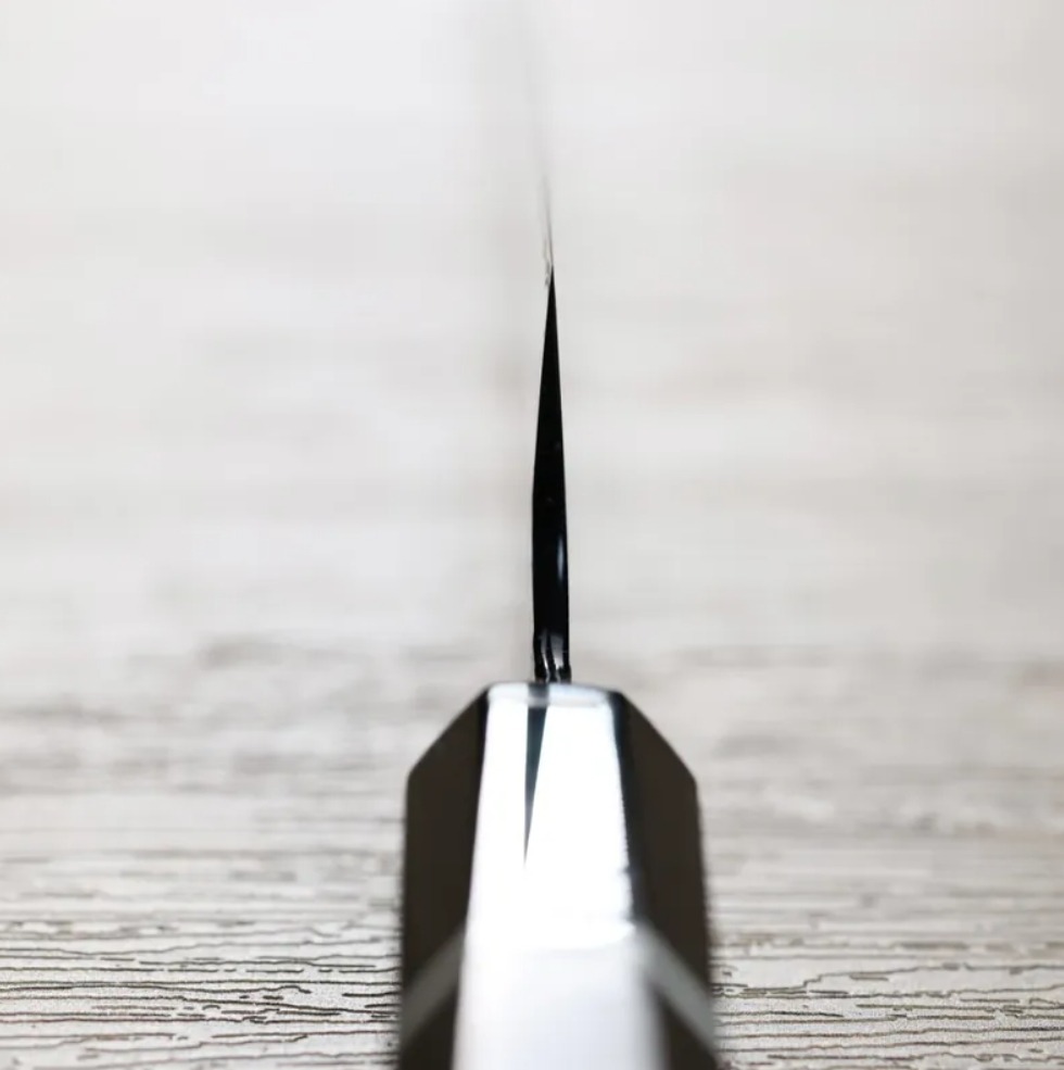 二唐刃物先丸筋引300mmSG2粉末HSS鋼黑打鎚目- 火星主廚的回歸之旅