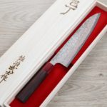 佐治武士 牛刀 210mm VG10鋼 黑染霓虹大馬士革 (2) 佐治武士 牛刀 210mm VG10鋼 黑染霓虹大馬士革