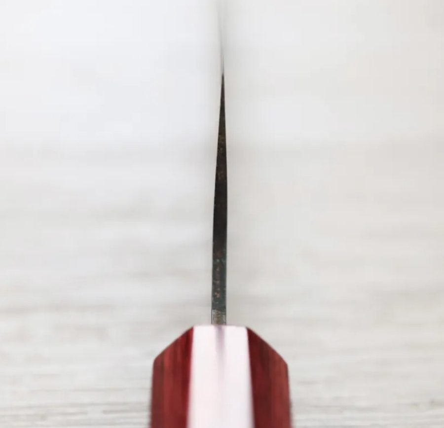 佐治武士 牛刀 210mm VG10鋼 黑染霓虹大馬士革 (4) 佐治武士 牛刀 210mm VG10鋼 黑染霓虹大馬士革