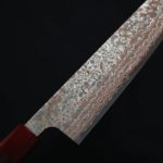 佐治武士 牛刀 210mm VG10鋼 黑染霓虹大馬士革 (5) 佐治武士 牛刀 210mm VG10鋼 黑染霓虹大馬士革