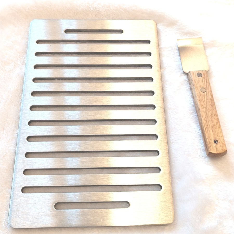 304-不鏽鋼鐵板-P 台灣製岩谷燒肉大將304不鏽鋼燒烤板(附刮剷)