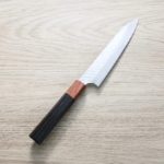 二唐刃物 蔬果 150mm<br>SG2粉末HSS鋼 磨鎚目