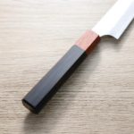 二唐刃物 蔬果 150mm<br>SG2粉末HSS鋼 磨鎚目