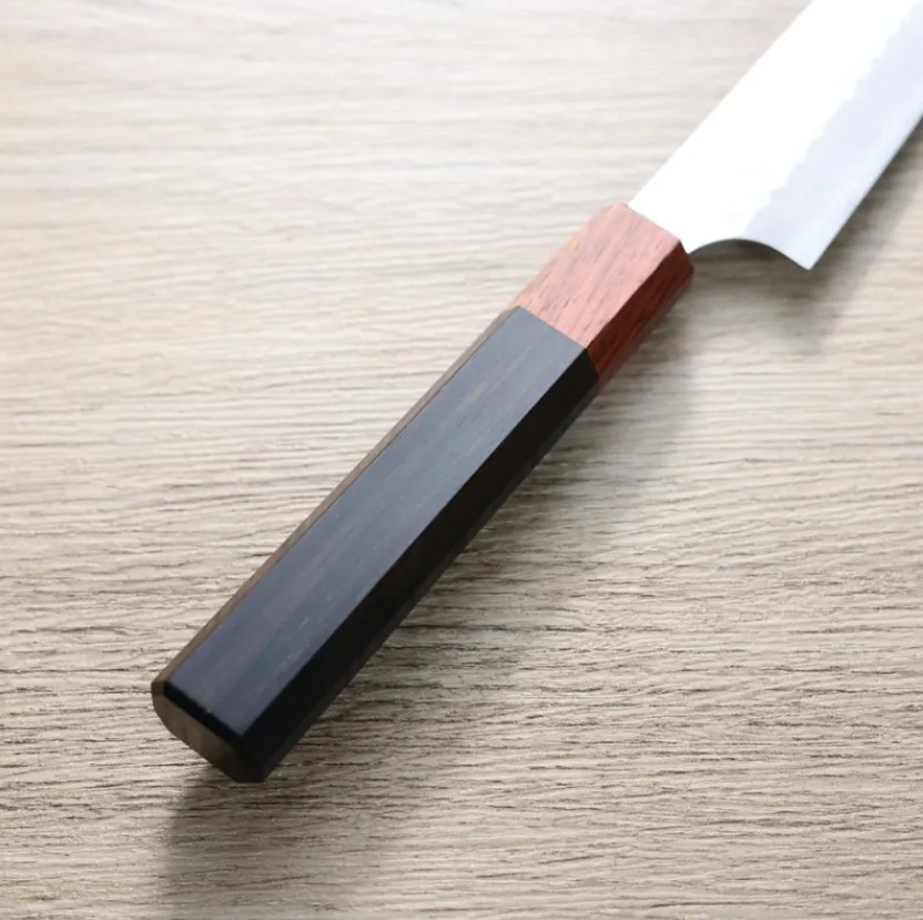 二唐刃物 蔬果 150mm<br>SG2粉末HSS鋼 磨鎚目