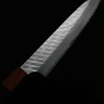 二唐刃物 蔬果 150mm<br>SG2粉末HSS鋼 磨鎚目