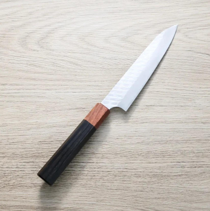 二唐刃物 蔬果 150mm<br>SG2粉末HSS鋼 磨鎚目