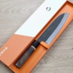 日野浦刃物 味方屋 三德 180mm 白紙鋼 黑打 (2) 日野浦刃物 味方屋 三德 180mm 白紙鋼 黑打