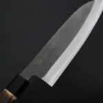 日野浦刃物 味方屋 三德 180mm 白紙鋼 黑打 (6) 日野浦刃物 味方屋 三德 180mm 白紙鋼 黑打