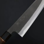 日野浦刃物 味方屋 牛刀 210mm 白紙鋼 黑打 (6) 日野浦刃物 味方屋 牛刀 210mm 白紙鋼 黑打