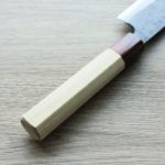 3 好光 切付牛刀 190mm 白紙鋼 黑打