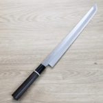 一徹x田中義一 先丸蛸引 330mm 白紙鋼付鞘 一徹x田中義一 先丸蛸引 330mm 白紙鋼/付鞘