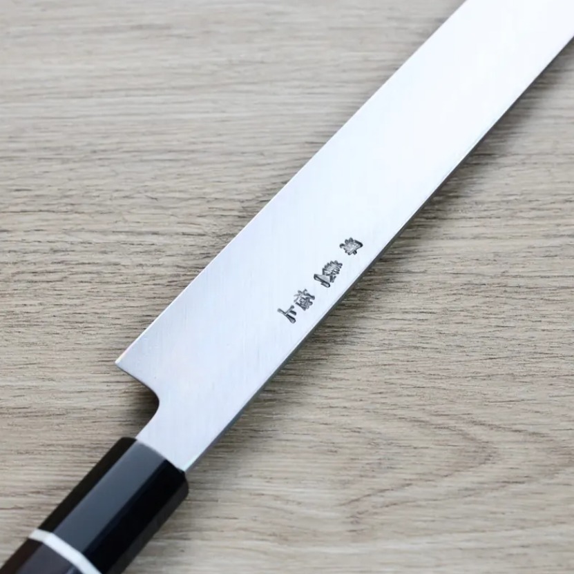 一徹x田中義一 先丸蛸引 330mm 白紙鋼付鞘 (3) 一徹x田中義一 先丸蛸引 330mm 白紙鋼/付鞘