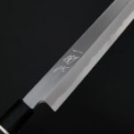 一徹x田中義一 先丸蛸引 330mm 白紙鋼付鞘 (6) 一徹x田中義一 先丸蛸引 330mm 白紙鋼/付鞘