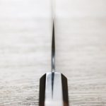 二唐刃物 菜切 180mm 青紙超級鋼 柳葉鎚目 (4) 二唐刃物 菜切 180mm 青紙超級鋼 柳葉鎚目