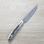 佐治武士 牛排刀 R2 鑽石大馬士革 白鹿角 佐治武士 牛排刀 R2 鑽石大馬士革 白鹿角