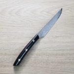 佐治武士 牛排刀 R2 鑽石大馬士革 黑合板 佐治武士 牛排刀 R2 鑽石大馬士革 黑合板