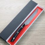 佐治武士 牛排刀 R2 鑽石大馬士革 黑合板 (2) 佐治武士 牛排刀 R2 鑽石大馬士革 黑合板