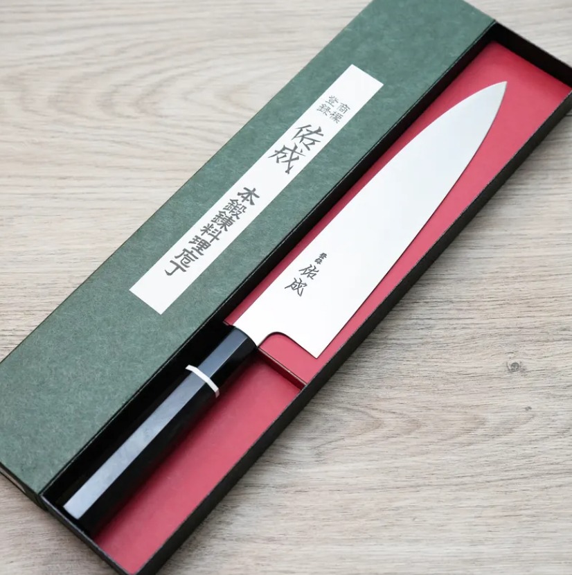 佑成 牛刀 240mm SG2粉末HSS鋼 黑檀柄 (2) 佑成 牛刀 240mm SG2粉末HSS鋼 黑檀柄