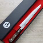 作SAKU 壱 筋引 240mm AUS8鋼 鎚目 (2) 作SAKU 壱 筋引 240mm AUS8鋼 鎚目