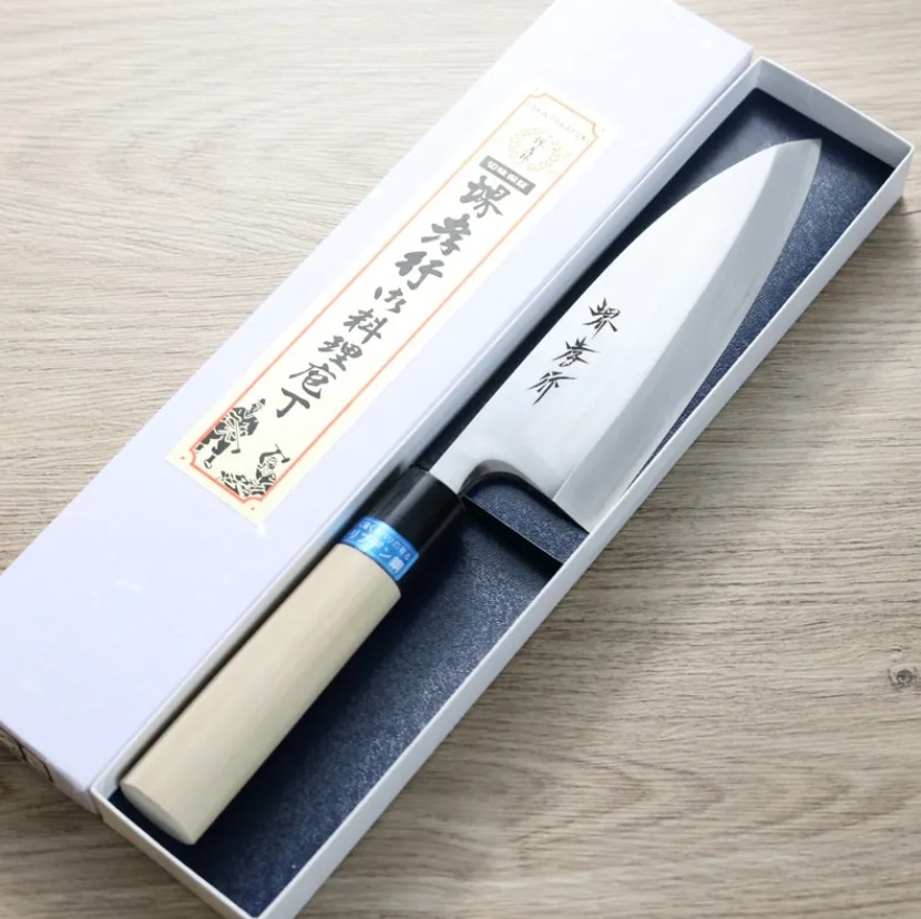 堺孝行 INOX 相出刃 165mm 鉬釩鋼