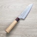 堺孝行 和劍型三德 170mm VG10鋼 33層鎚目大馬士革