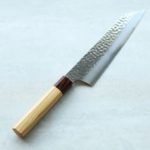 堺孝行 和劍型牛刀 190mm VG10鋼 33層鎚目大馬士革 (1) 堺孝行 和劍型牛刀 190mm VG10鋼 33層鎚目大馬士革