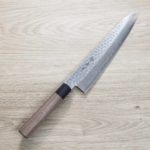 堺孝行 和牛刀 240mm AUS10鋼 45層鎚目大馬士革