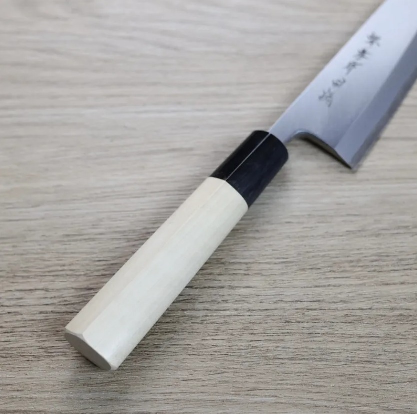 堺孝行 特上 切付出刃 150mm 白紙鋼 (4) 堺孝行 特上 切付出刃 150mm 白紙鋼