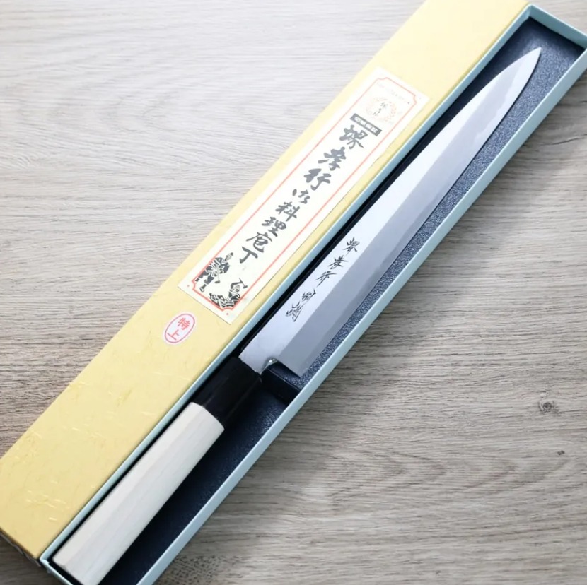 堺孝行 特上 正夫柳刃 270mm 白紙鋼