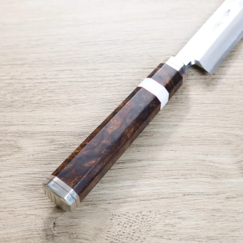 堺孝行 紫電 先丸柳刃 270mm 銀三鋼 飛燕 (4) 堺孝行 紫電 先丸柳刃 270mm 銀三鋼 飛燕