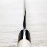 堺菊孝 薄刃 180mm 黃紙鋼 改良霞研