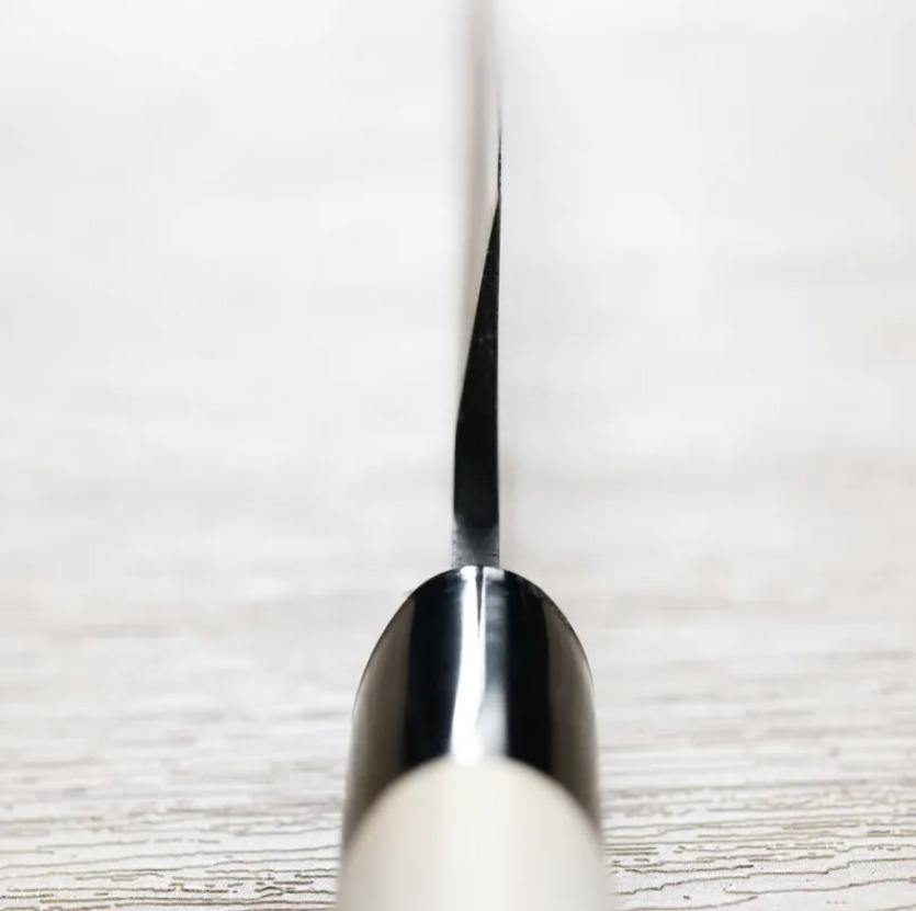 堺菊孝 薄刃 180mm 黃紙鋼 改良霞研