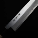 堺菊孝 薄刃 180mm 黃紙鋼 改良霞研