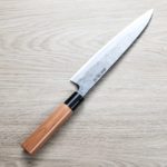 好光 牛刀 210mm 白紙鋼 黑打 櫻桃木柄 好光 牛刀 210mm 白紙鋼 黑打 櫻桃木柄