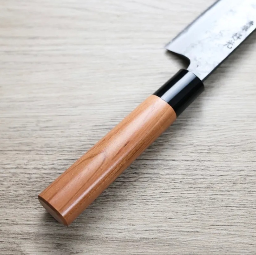 好光 牛刀 210mm 白紙鋼 黑打 櫻桃木柄 (3) 好光 牛刀 210mm 白紙鋼 黑打 櫻桃木柄