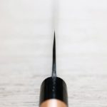 好光 牛刀 210mm 白紙鋼 黑打 櫻桃木柄 (4) 好光 牛刀 210mm 白紙鋼 黑打 櫻桃木柄