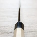 山脇刃物鄉右馬允義弘 出刃 180mm 銀三鋼 (5) 山脇刃物/鄉右馬允義弘 出刃 <br>180mm 銀三鋼