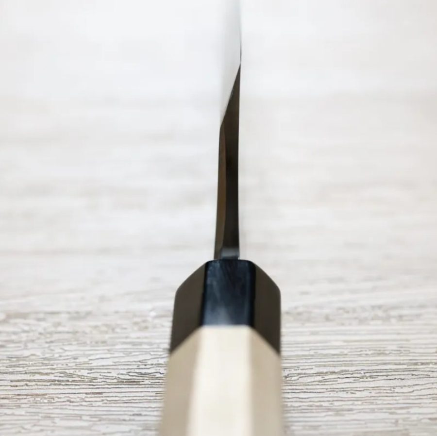 山脇刃物鄉右馬允義弘 出刃 180mm 銀三鋼 (5) 山脇刃物/鄉右馬允義弘 出刃 <br>180mm 銀三鋼