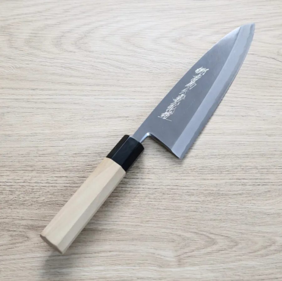 山脇刃物鄉右馬允義弘 出刃 180mm 銀三鋼 山脇刃物/鄉右馬允義弘 出刃 <br>180mm 銀三鋼