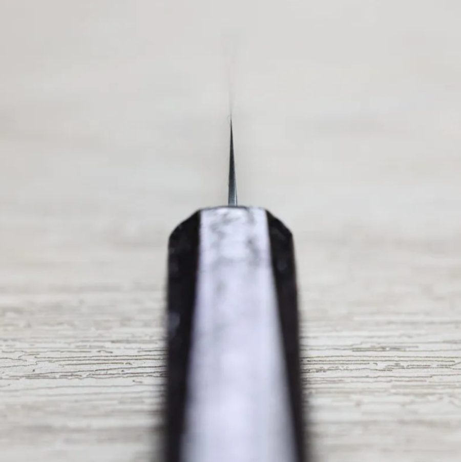 恆久 蔬果刀 80mm 白紙鋼 樫紫柄 (4) 恆久 蔬果刀 80mm 白紙鋼 樫紫柄