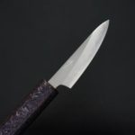 恆久 蔬果刀 80mm 白紙鋼 樫紫柄 (5) 恆久 蔬果刀 80mm 白紙鋼 樫紫柄