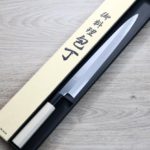 田中義一 柳刃 270mm 白紙鋼/付鞘