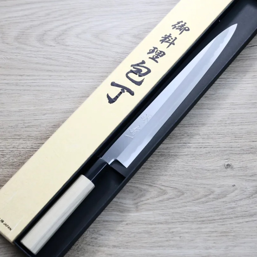 田中義一 柳刃 270mm 白紙鋼/付鞘