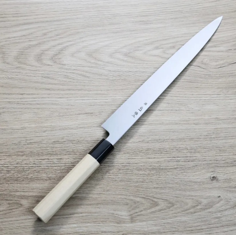 田中義一 柳刃 270mm 白紙鋼/付鞘