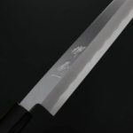 田中義一 柳刃 300mm 白紙鋼付鞘 (6) 田中義一 柳刃 300mm 白紙鋼/付鞘