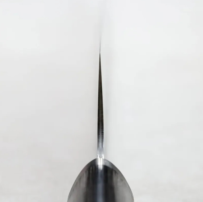 関龍作 三德 165mm VG10鋼 鎚目 (4) 関龍作 三德 165mm VG10鋼 鎚目