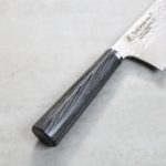 関龍作 菜切 180mm VG10鋼 鎚目 (3) 関龍作 菜切 180mm VG10鋼 鎚目